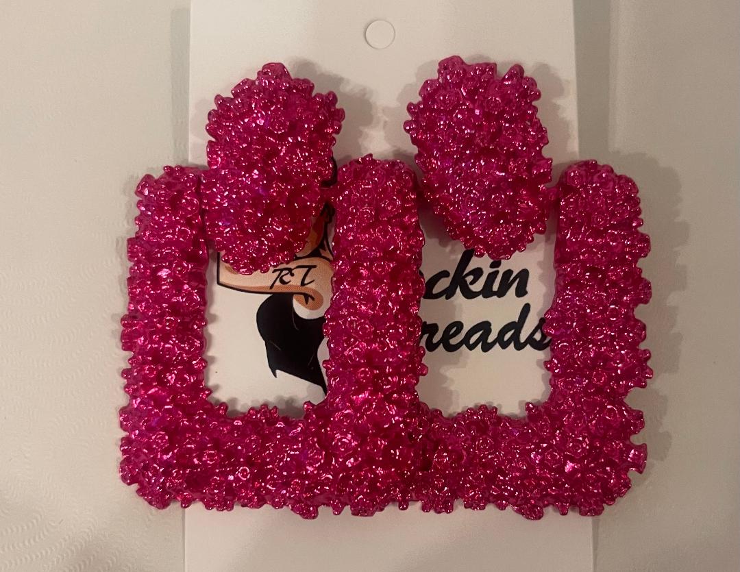 Hit The Streets Pink Earrings